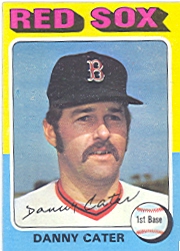 1975 Topps Baseball Cards      645     Danny Cater